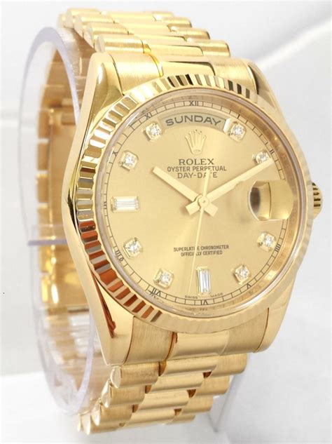 rolex date gold plated|18k gold rolex watch bands.